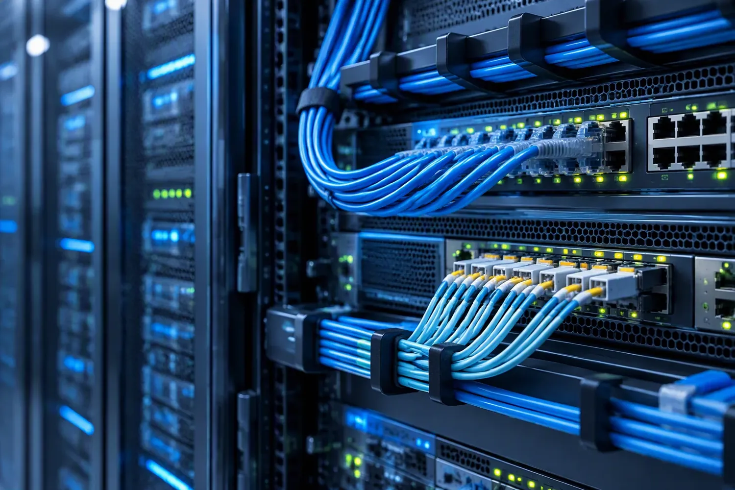 Illustrative enterprise network infrastructure